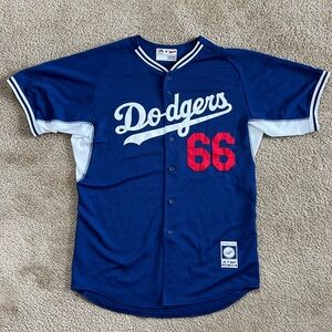 Los Angeles Dodgers Yasiel Puig #66 Jersey
